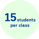 15 students per class