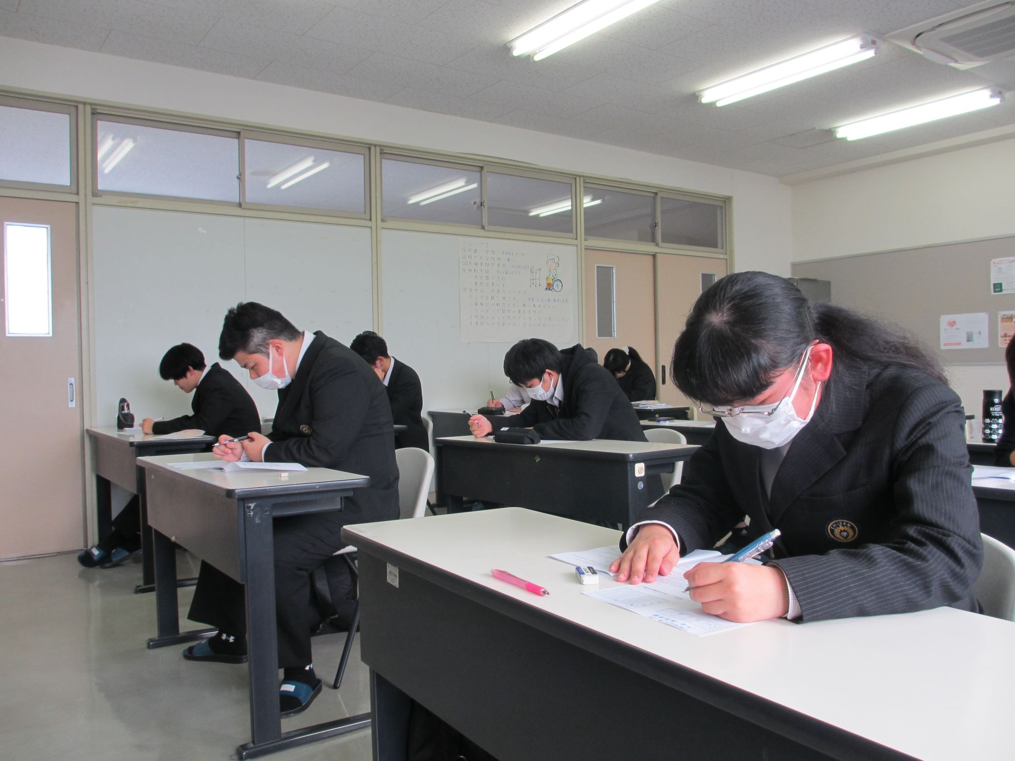 入試について