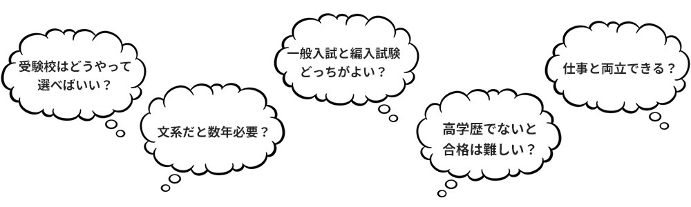 こんなお悩みありますか？  | 医学部学士編入対策講座 河合塾KALS