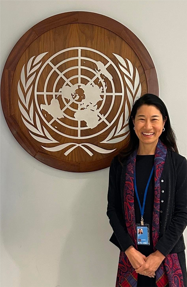 斎藤 槙講師が、2025年3月に国連で開催された第69回国連女性の地位委員会（CSW）でスピーチをしました