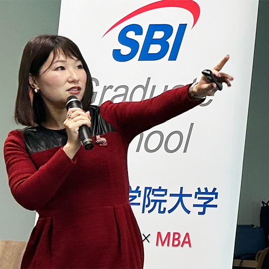 修了生の前田里美さん