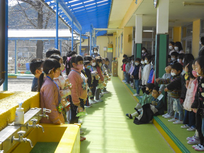 わくわくデー お別れ会をしました!