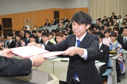 卒業 学位記授与式