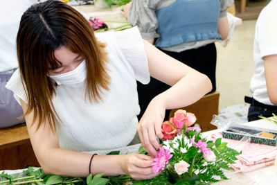 医療秘書科 授業の一コマ『女性未来講座』