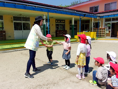 ドッチボール、リレー等の運動遊び