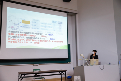 東北文化学園大学での認知症サポーター養成講座