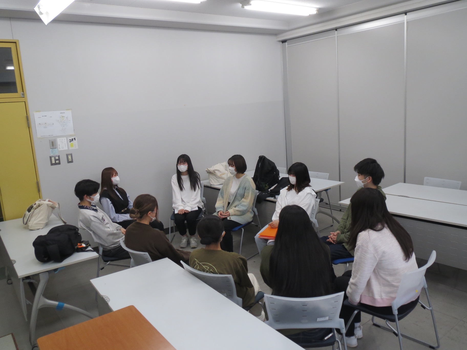 グループ毎のコミュニケーション場面