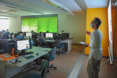 インテリア科2年の卒業制作がスタート