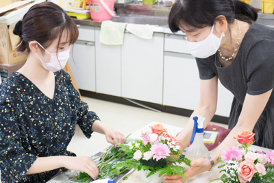 医療秘書科 授業の一コマ『女性未来講座』