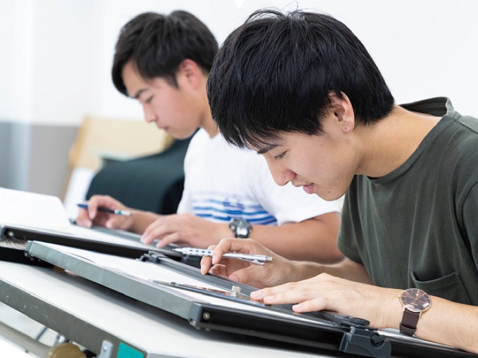 建築土木科 授業風景