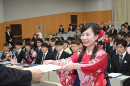 卒業 学位記授与式