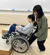 車いす体験