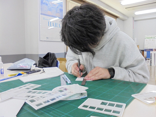 インテリア科 卒業制作展準備「ラストスパート!」