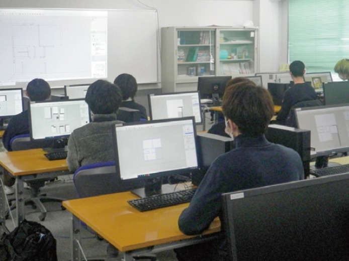 建築士専攻科 授業風景