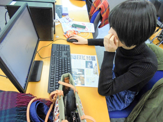 インテリア科「卒業制作展準備」