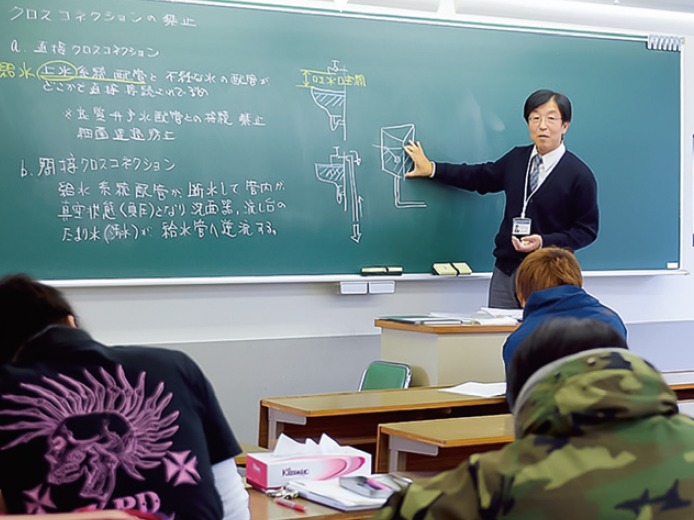 建築土木科 授業風景