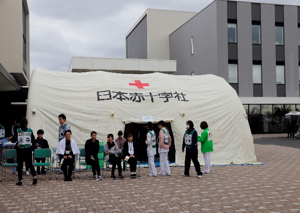 365体育投注元年度 石巻赤十字病院 大規模地震災害実働訓練