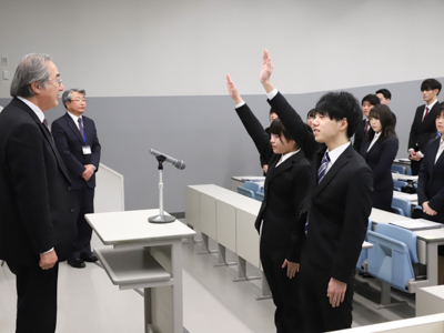 羽ばたけ!輝けるもの!!就活出発式開催