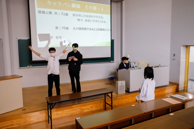 東北文化学園大学での認知症サポーター養成講座