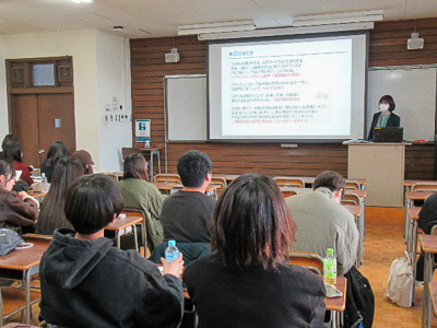 レクチャーの様子