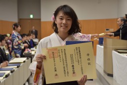 卒業 学位記授与式