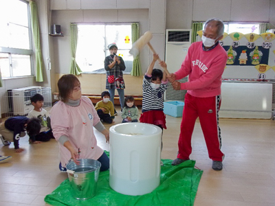 もちつき会 - 友愛幼稚園ブログ