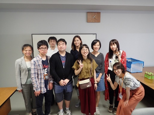 台湾大学の学生と国際交流