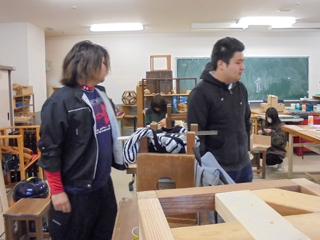 インテリア科「卒業制作展準備」