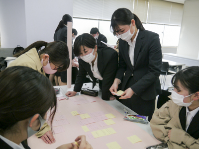 医療情報管理科1年生が3週間の学内実習中