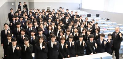 羽ばたけ!輝けるもの!!就活出発式開催