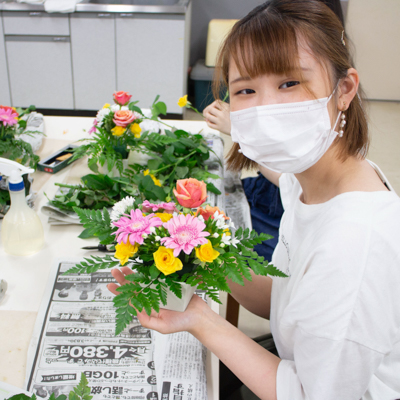 医療秘書科 授業の一コマ『女性未来講座』