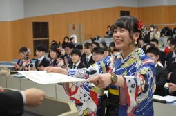 卒業 学位記授与式