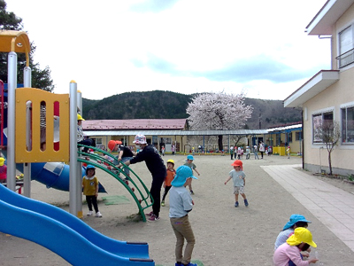 桜が満開になりました