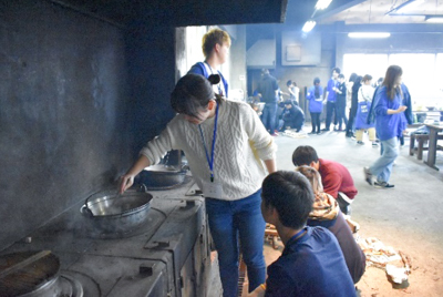 グループでカレーを作りました!