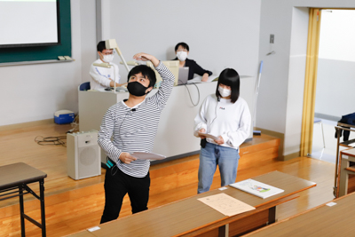 東北文化学園大学での認知症サポーター養成講座