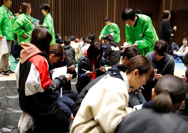 365体育投注元年度 石巻赤十字病院 大規模地震災害実働訓練