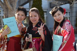 卒業 学位記授与式