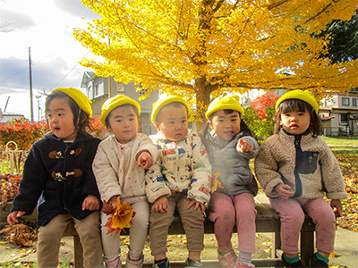 久慈幼稚園の秋