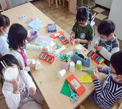 げこげこガエル製作中~?