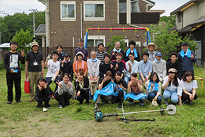 地域の福祉施設を清掃する「感謝の日」