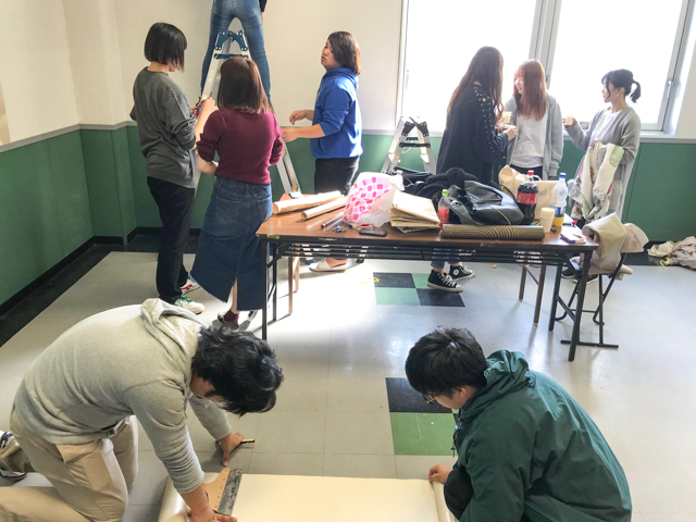 期間限定カフェの内装をインテリアコーディネート