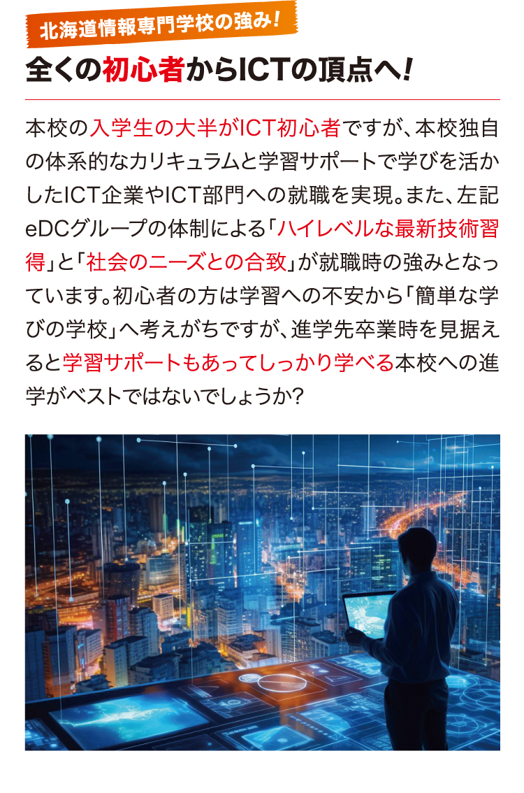 全くの初心者からICTの頂点へ！