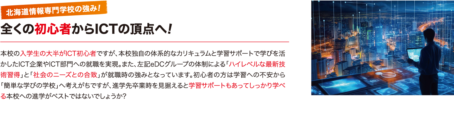 全くの初心者からICTの頂点へ！