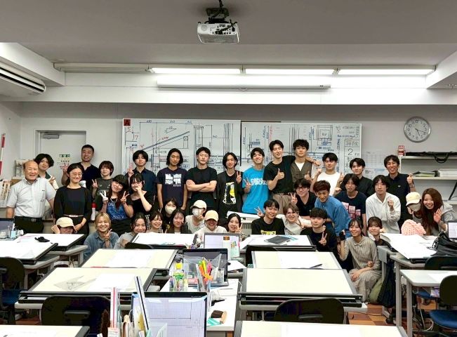 2級建築士合格結果発表‐青山製図専門学校