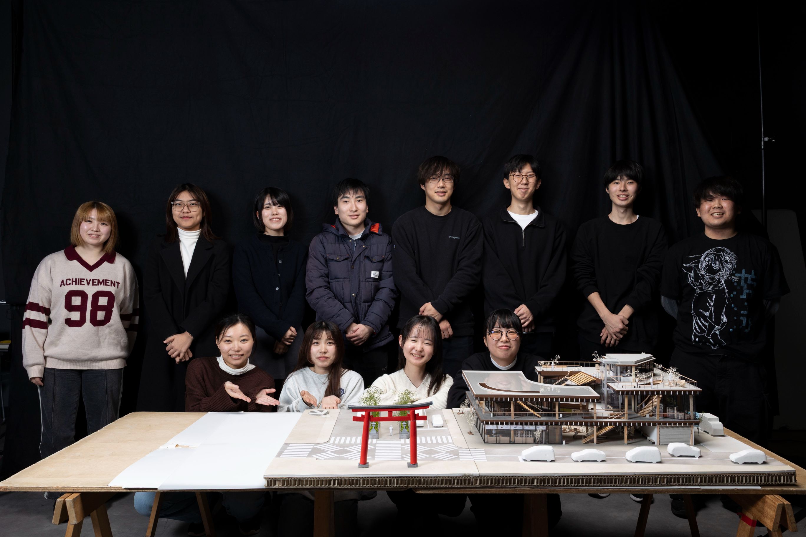 日本写真芸術専門学校にて交流模型撮影会青山製図専門学校