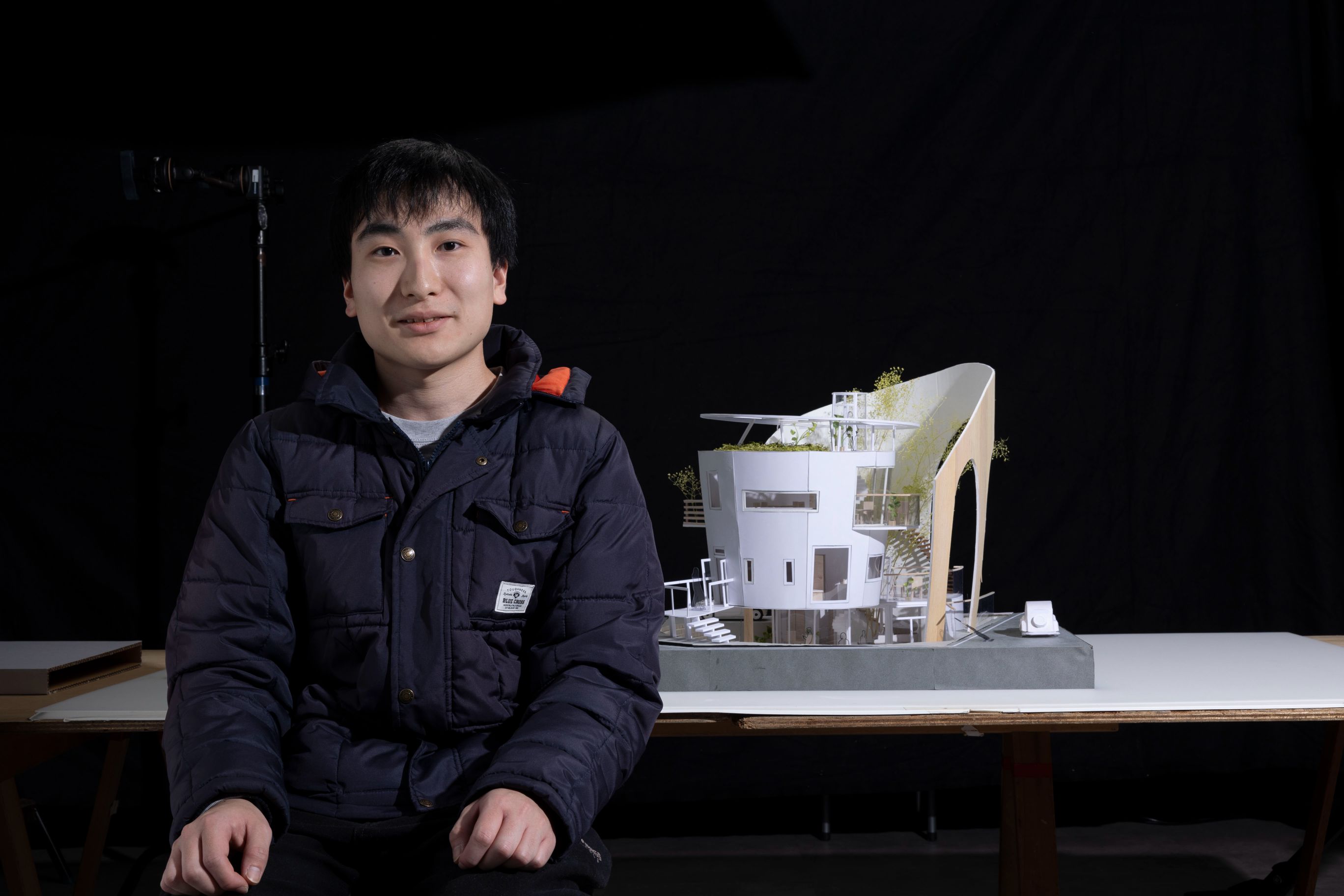 日本写真芸術専門学校にて交流模型撮影会青山製図専門学校