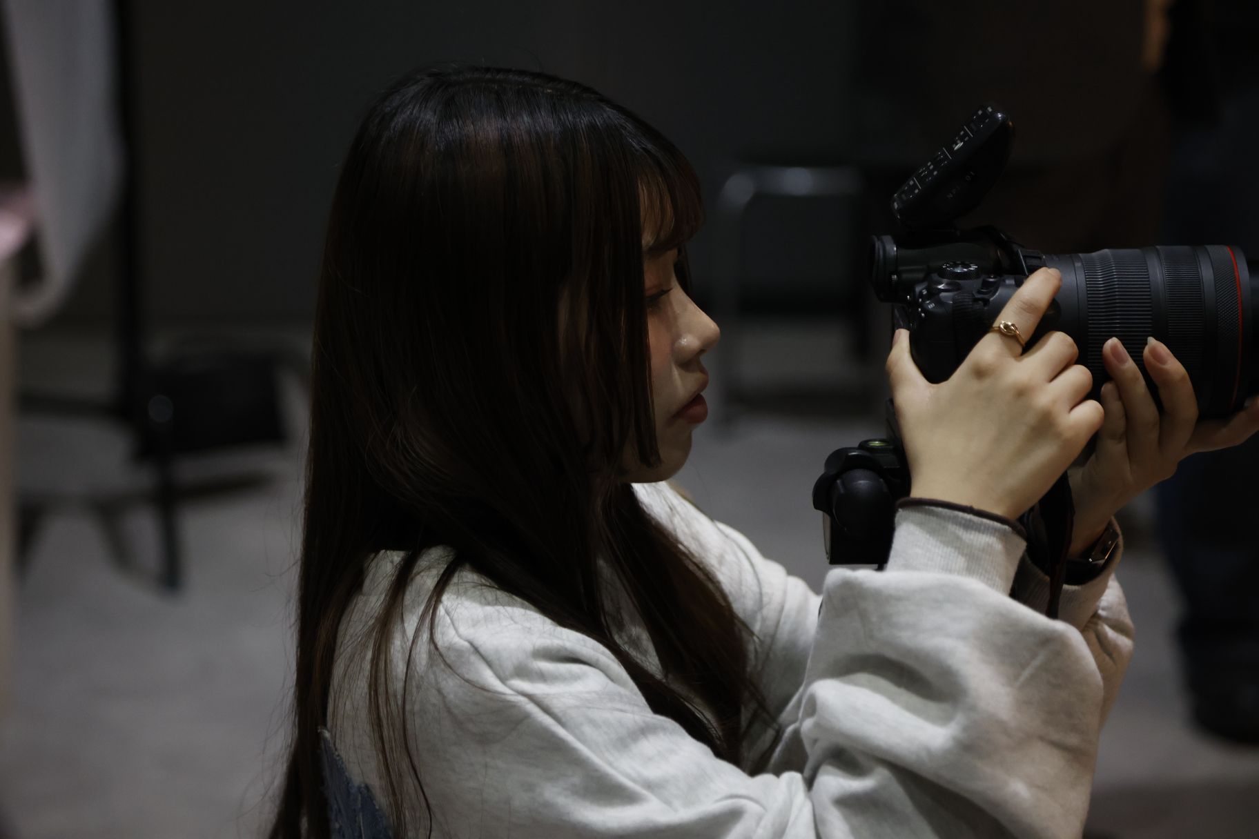 日本写真芸術専門学校にて交流模型撮影会青山製図専門学校