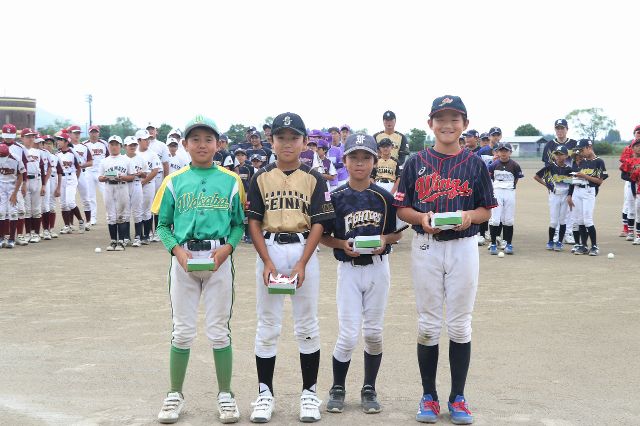 ブロック準優勝の４チーム