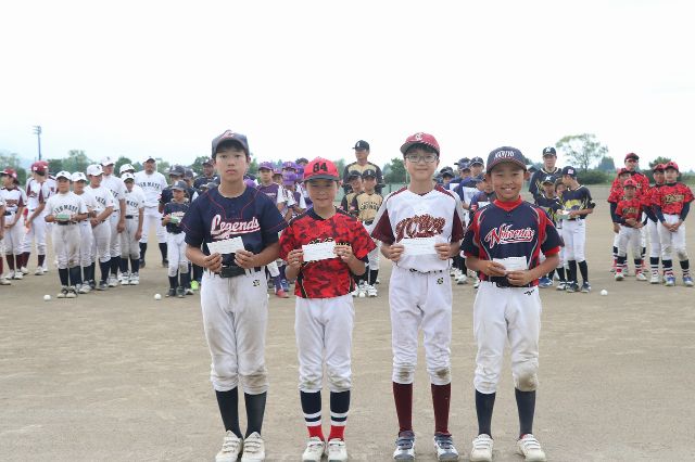 ブロック3位の４チーム