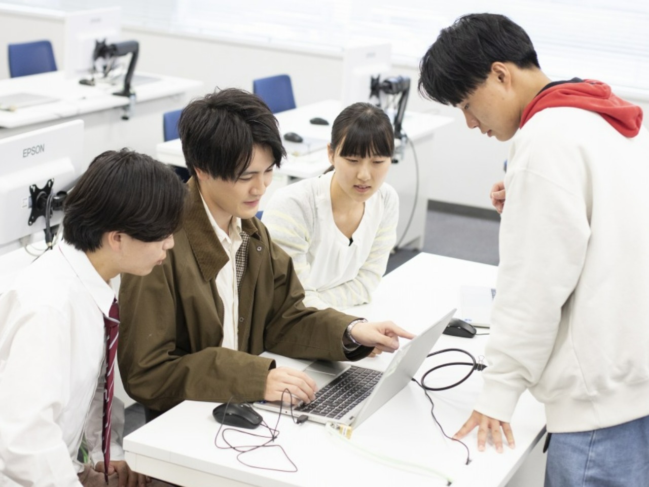 情報システム科授業風景02